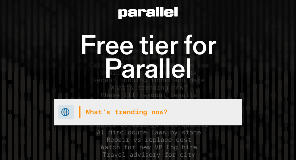 $5 in free Parallel credits, every month