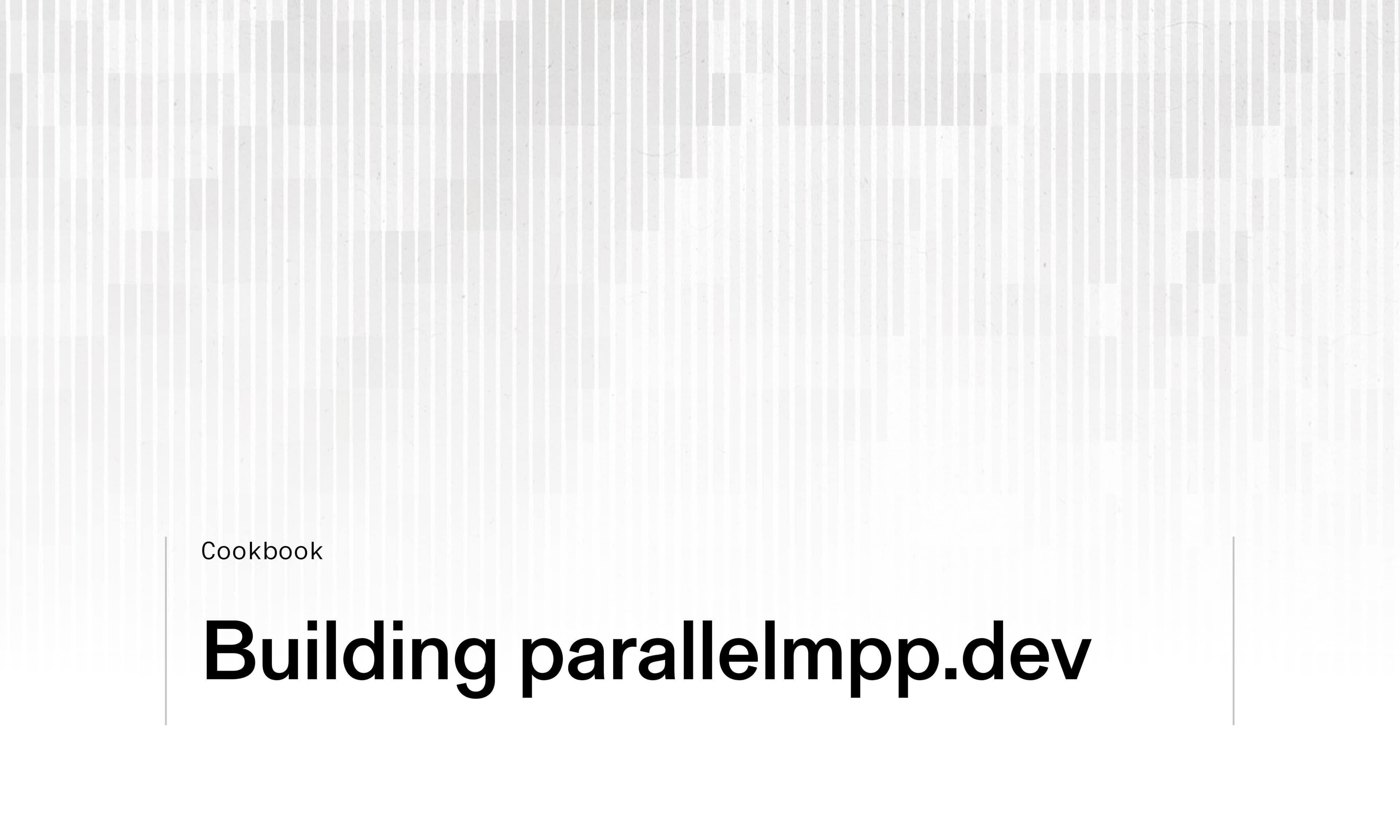 How we built parallelmpp.dev