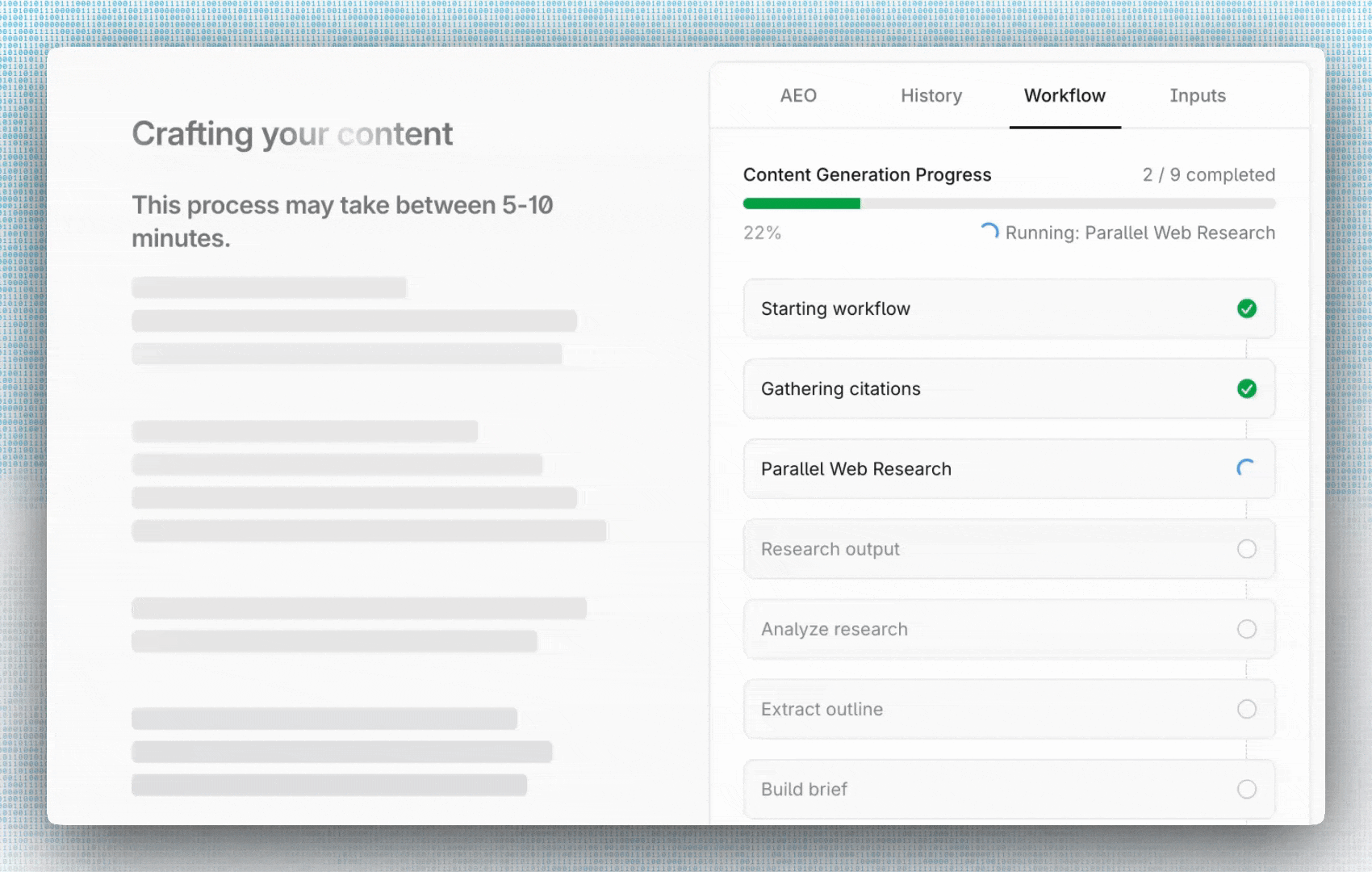 Illustration demonstrating deep research API concepts, web search capabilities, or AI agent integration features