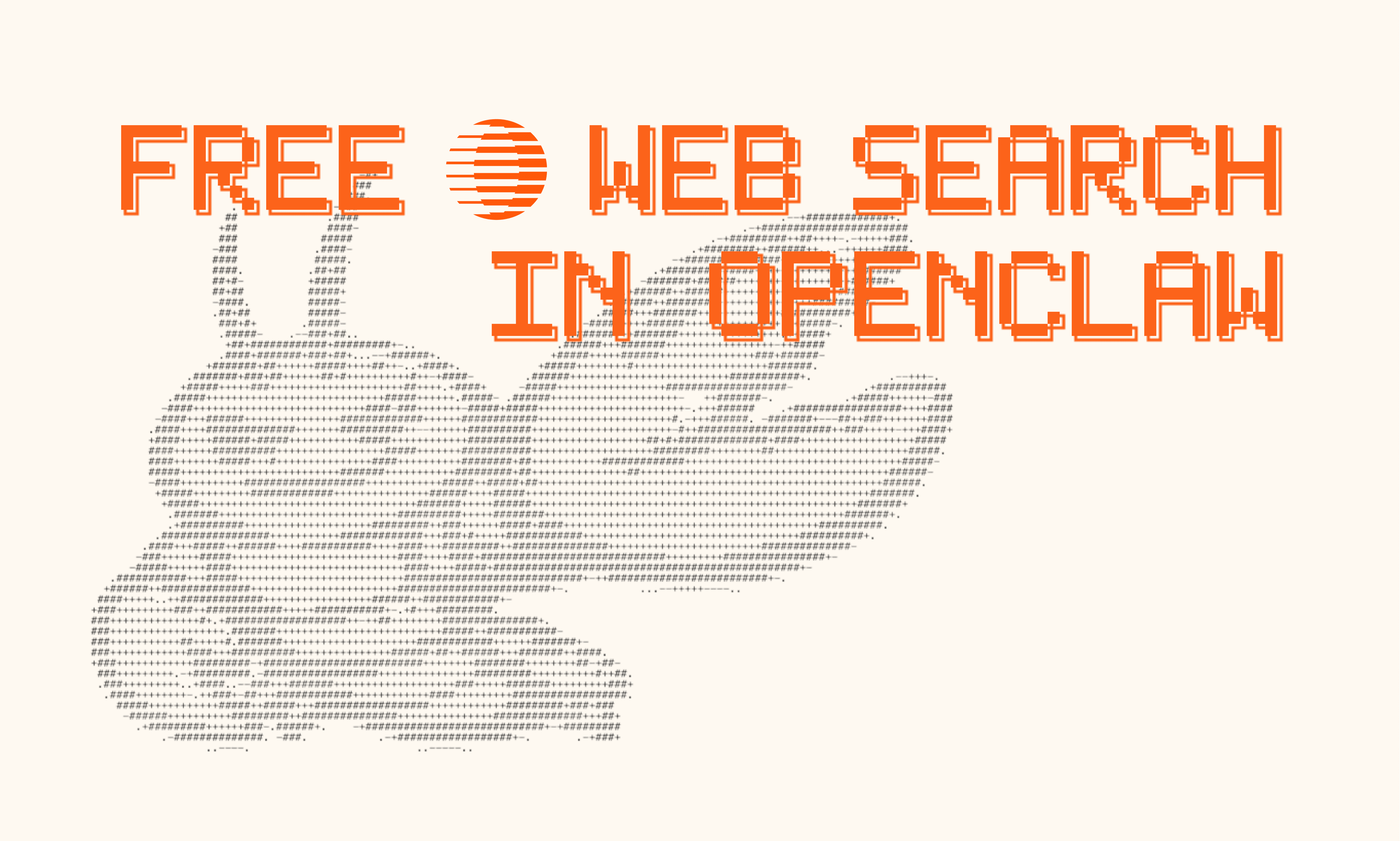 OpenClaw now has free, LLM-optimized web search by default powered by Parallel
