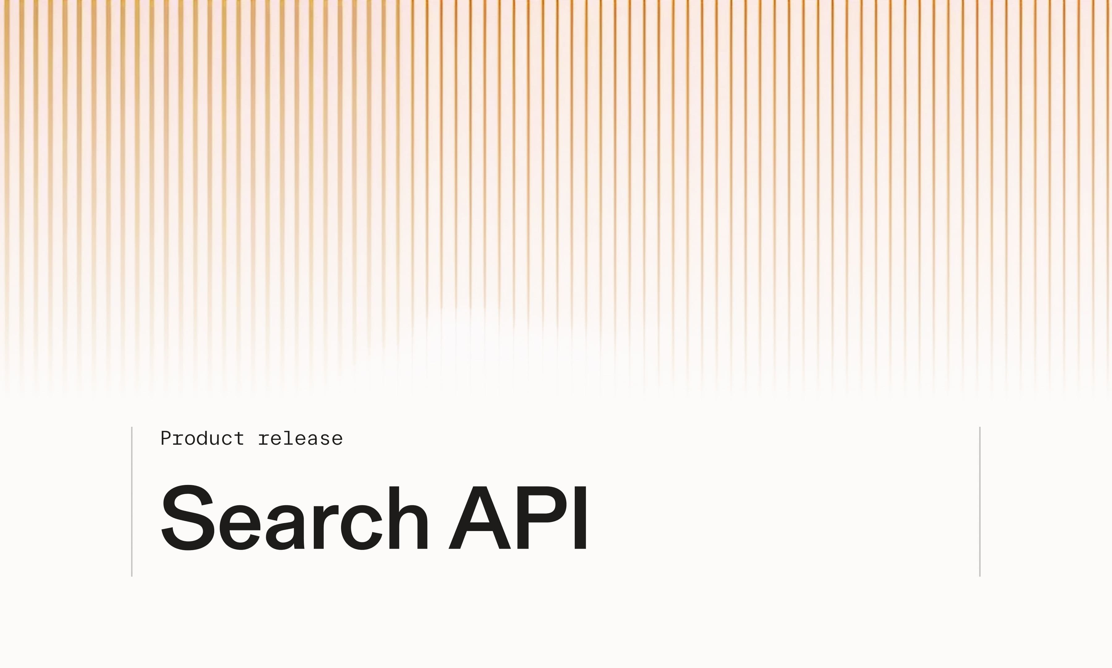 Introducing Parallel Search: the highest accuracy web search API engineered for AI