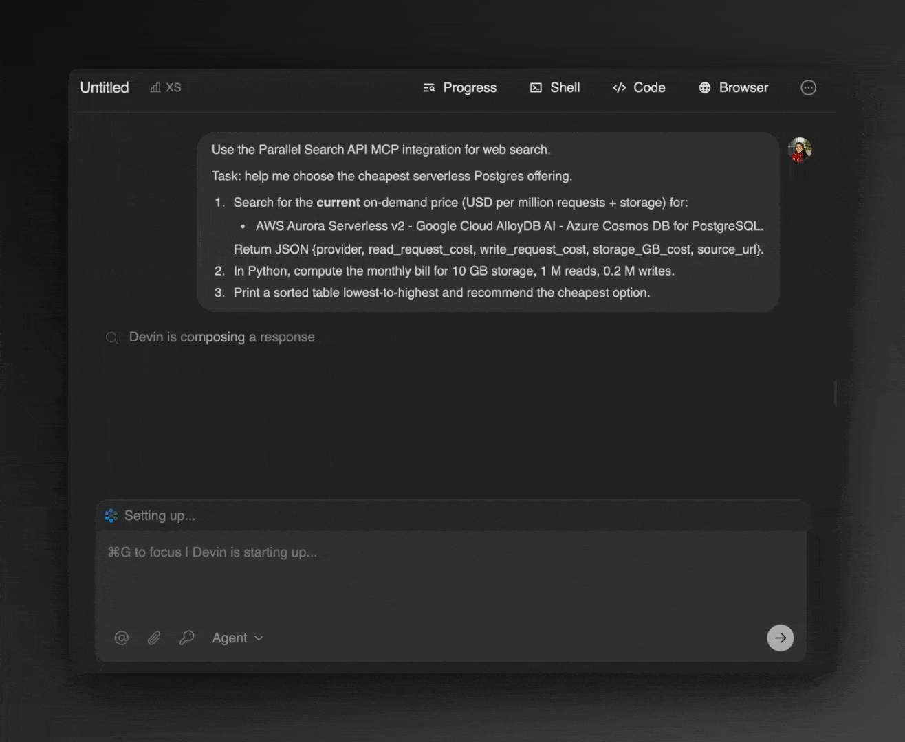 Illustration demonstrating deep research API concepts, web search capabilities, or AI agent integration features
