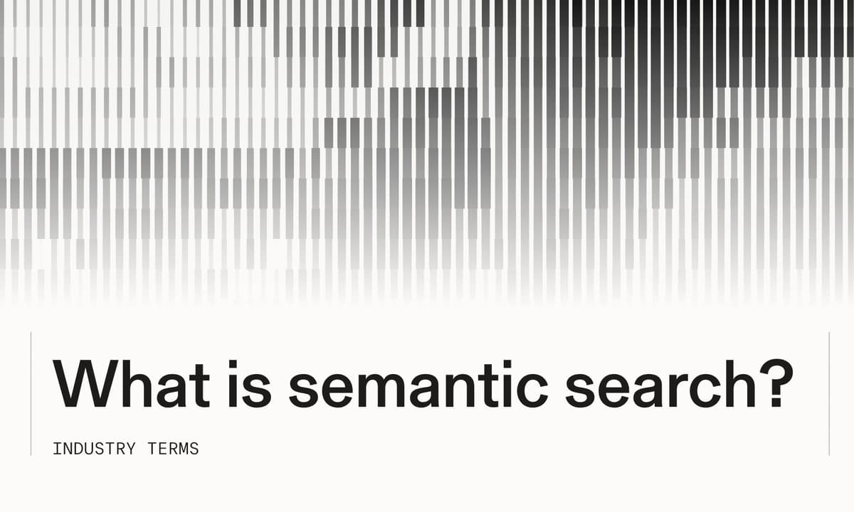Semantic Search Query What is semantic search and how does it work? | Parallel Web Systems ...