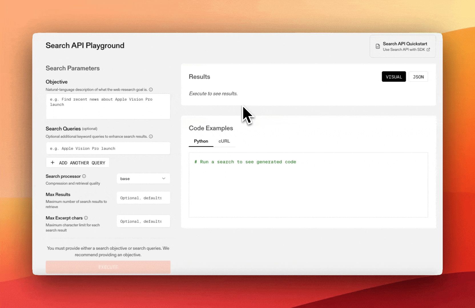 Parallel Api Introducing the Parallel Search API | Parallel Web Systems ...
