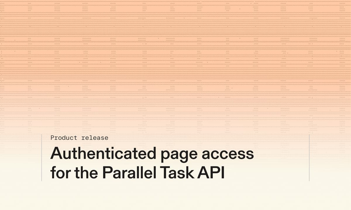 Introducing the Parallel Chat API | Parallel Web Systems | Web Search ...