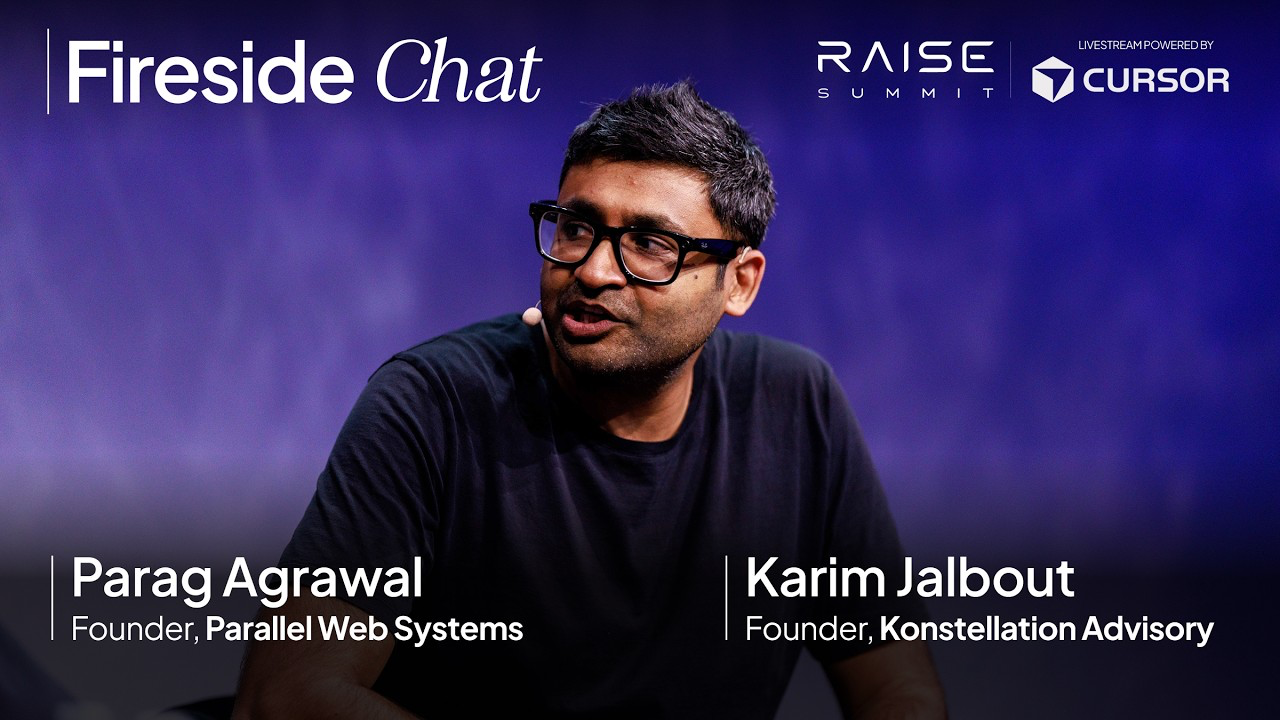 Fireside Chat with Parag Agrawal, Founder & CEO of Parallel Web Systems